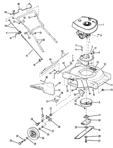 Part Location Diagram of 605339 Lawn Boy Lockwasher